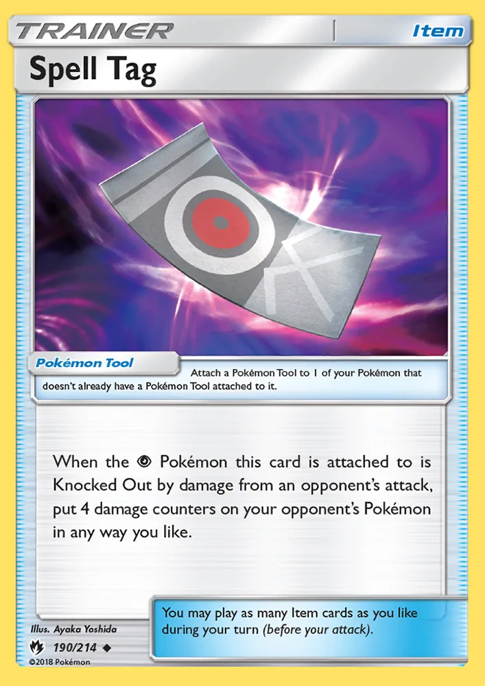 Spell Tag · Lost Thunder 190/214