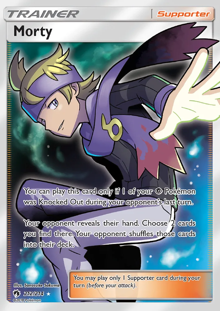 Morty · Lost Thunder 212/214