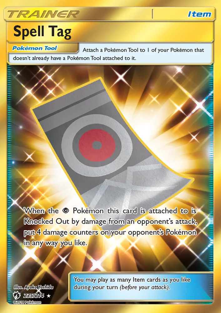 Spell Tag · Lost Thunder 235/214
