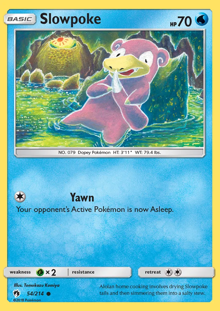 Slowpoke · Lost Thunder 54/214