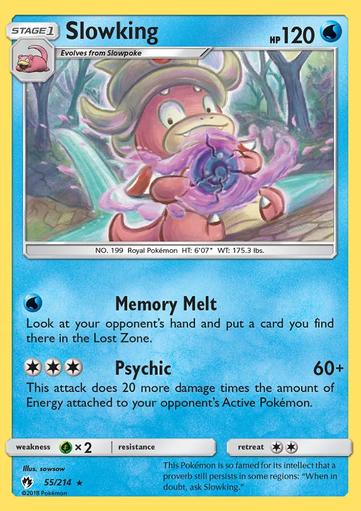 Slowking · Lost Thunder 55/214