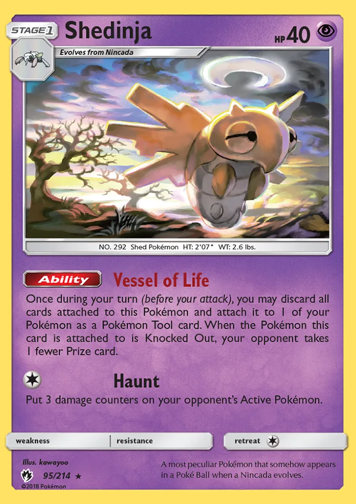 Shedinja · Lost Thunder 95/214