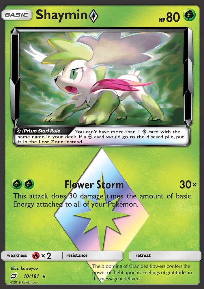 Shaymin ◇ · Team Up 10/181