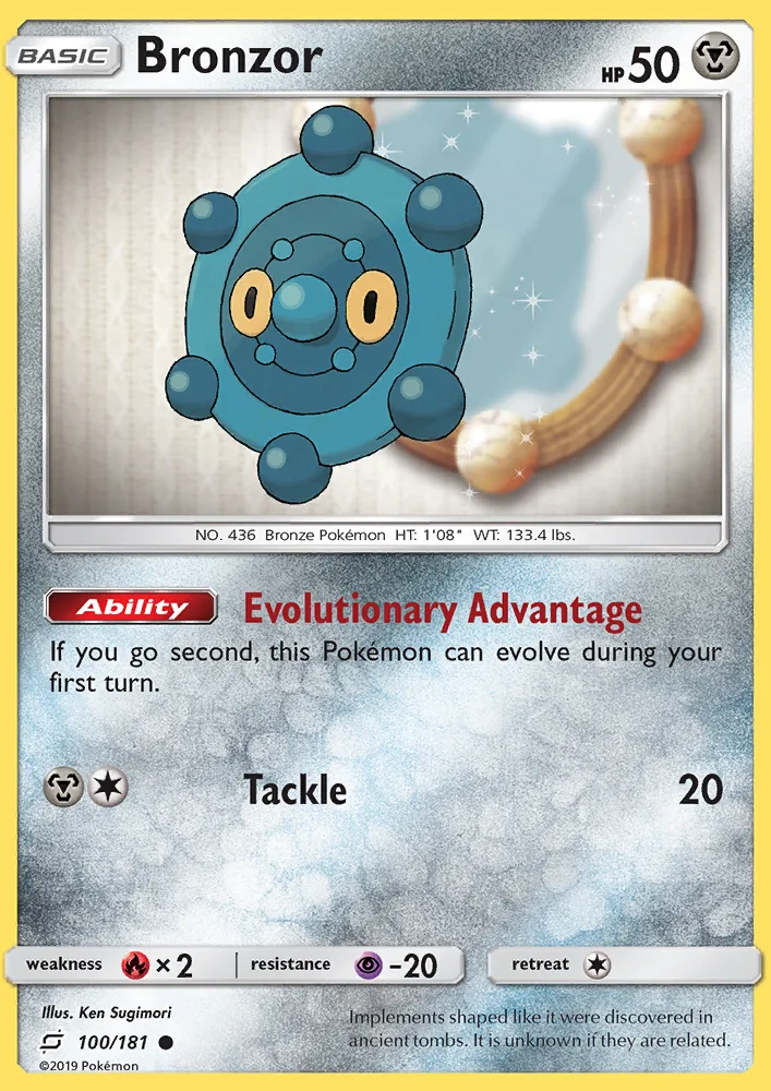 Bronzor · Team Up 100/181