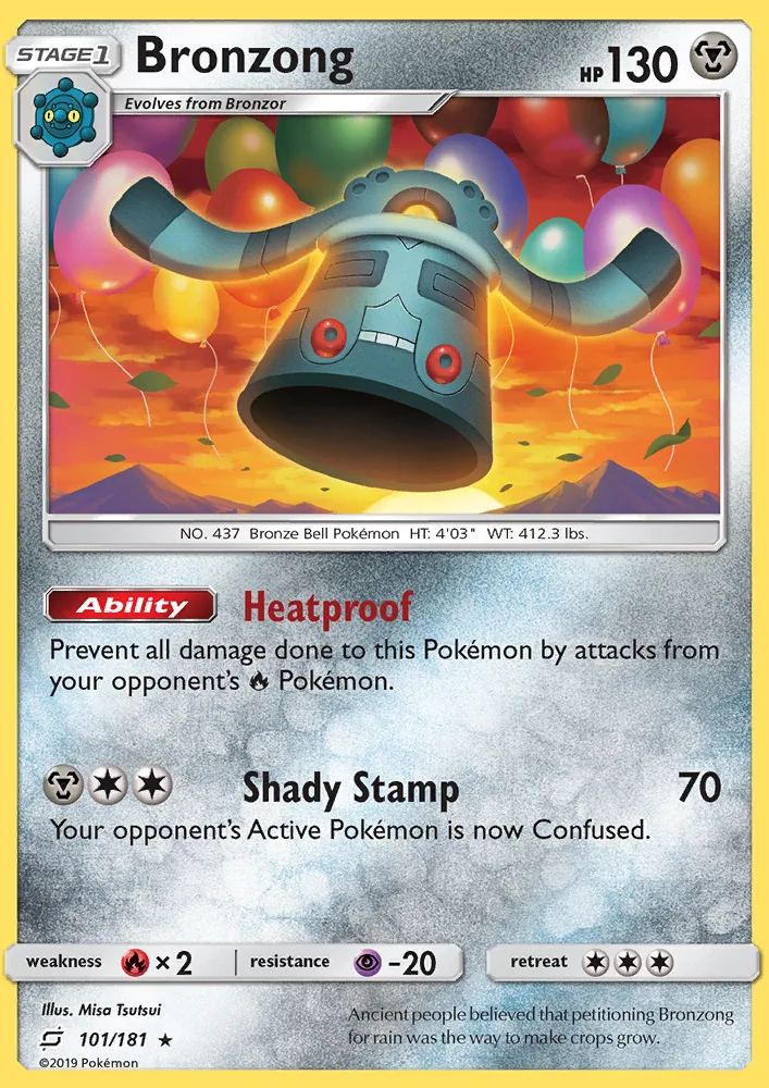 Bronzong · Team Up 101/181