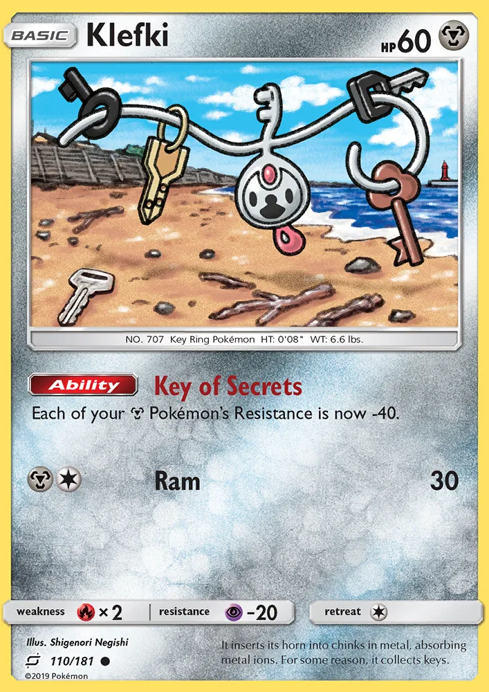 Klefki · Team Up 110/181