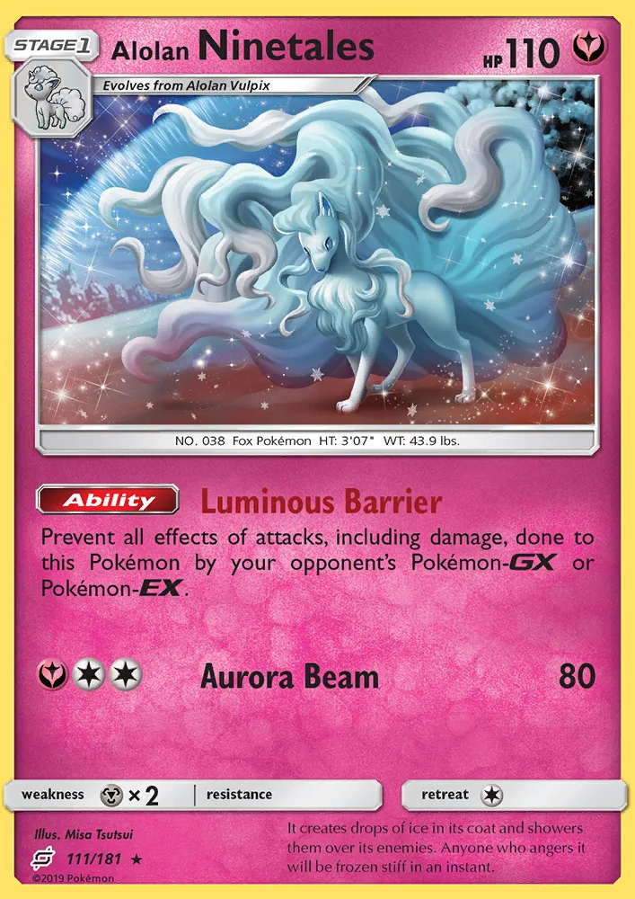 Alolan Ninetales · Team Up 111/181
