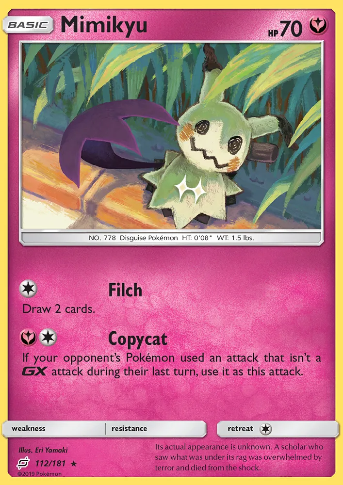Mimikyu · Team Up 112/181