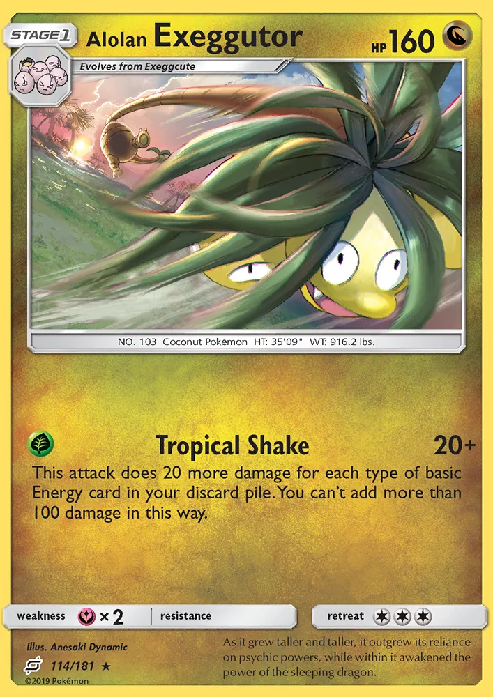 Alolan Exeggutor · Team Up 114/181