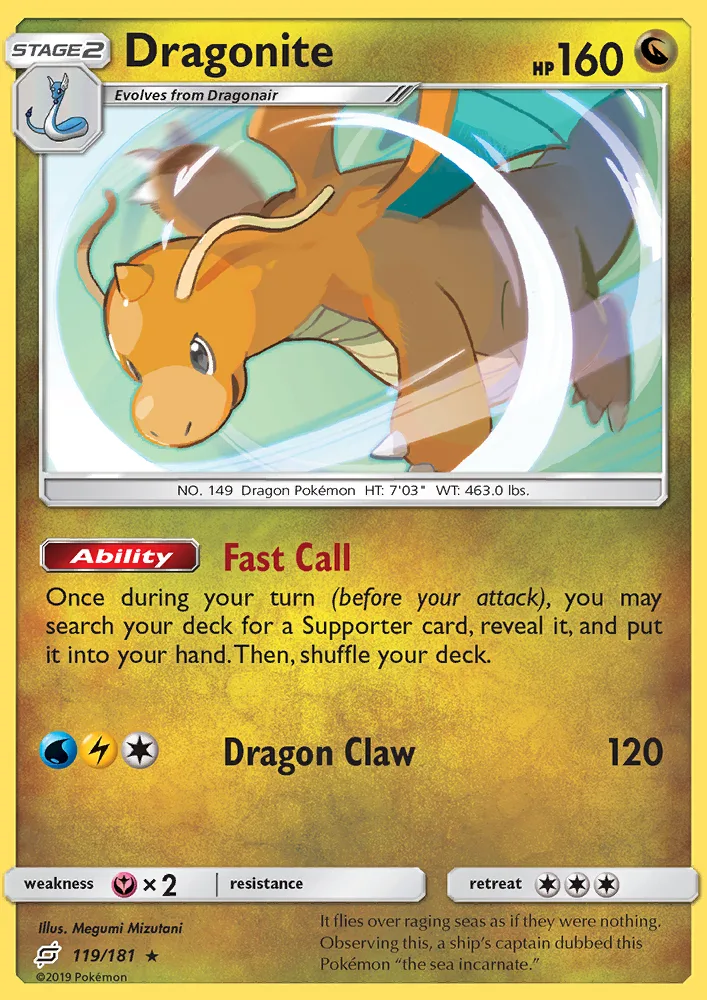 Dragonite · Team Up 119/181