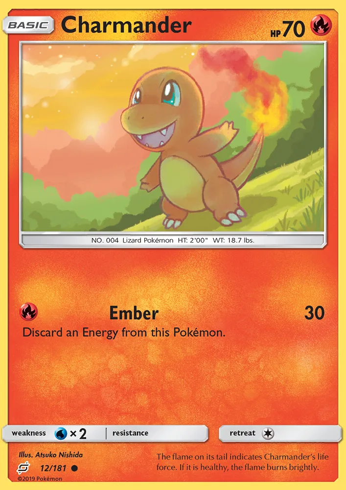 Charmander · Team Up 12/181