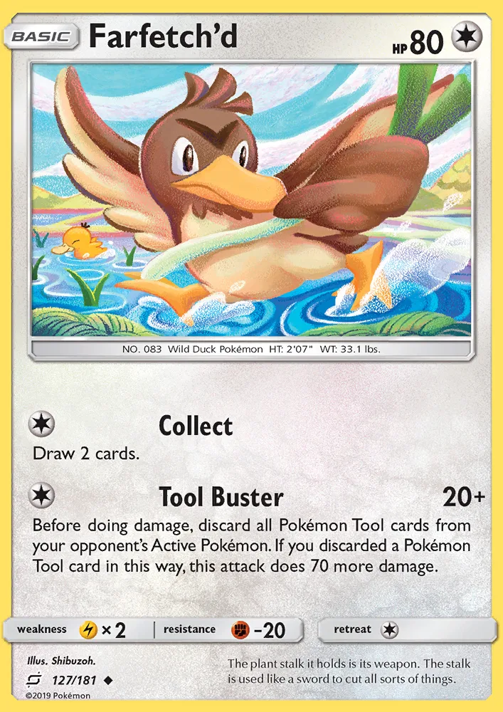 Farfetch’d · Team Up 127/181