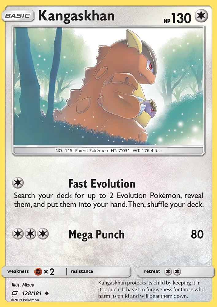 Kangaskhan · Team Up 128/181