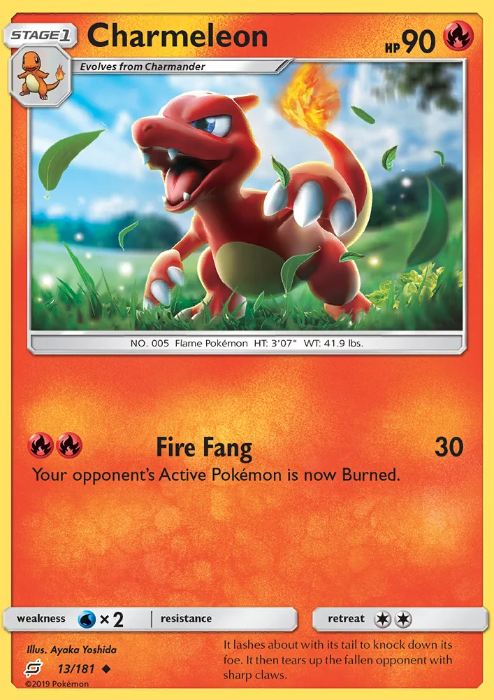 Charmeleon · Team Up 13/181