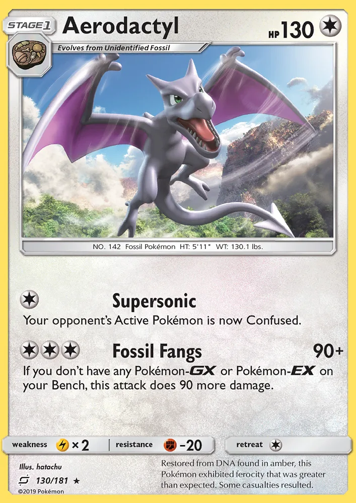 Aerodactyl · Team Up 130/181