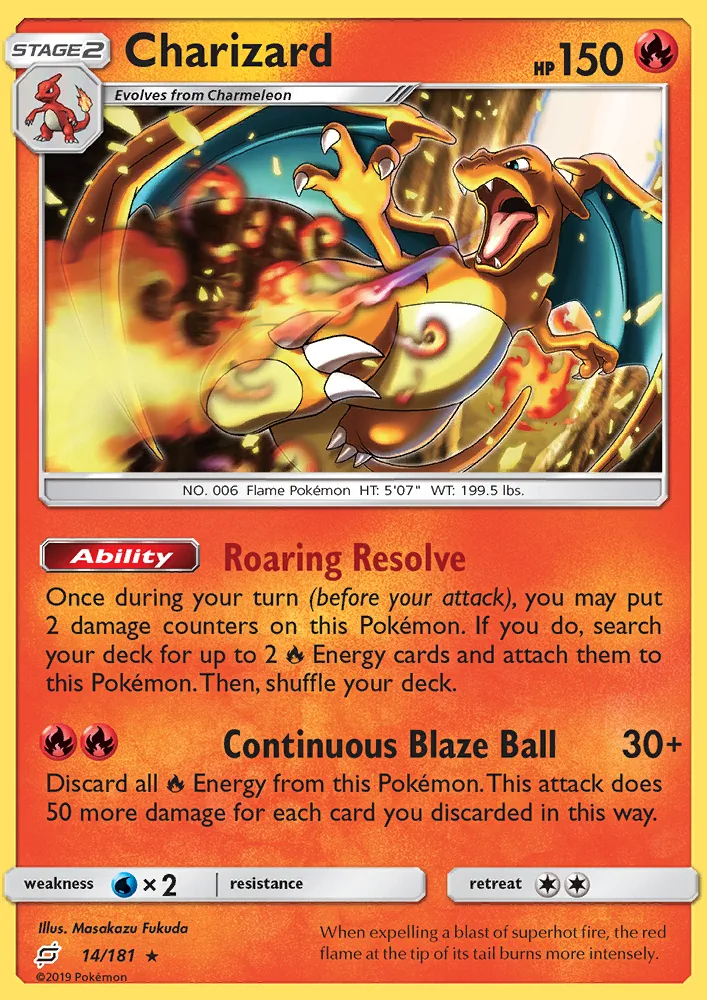 Charizard · Team Up 14/181