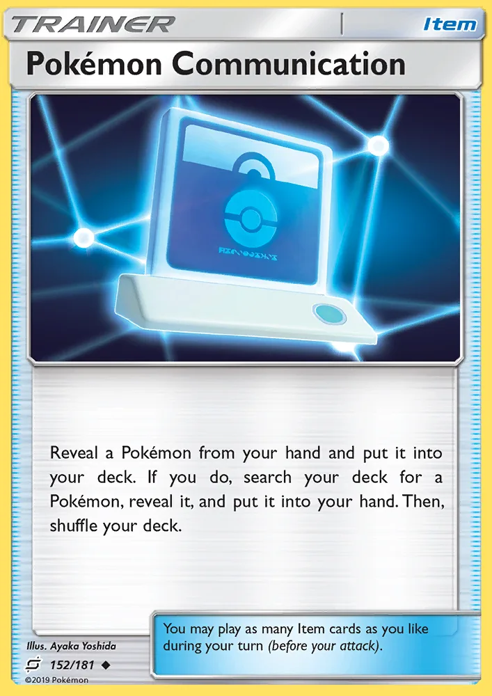 Pokémon Communication · Team Up 152/181