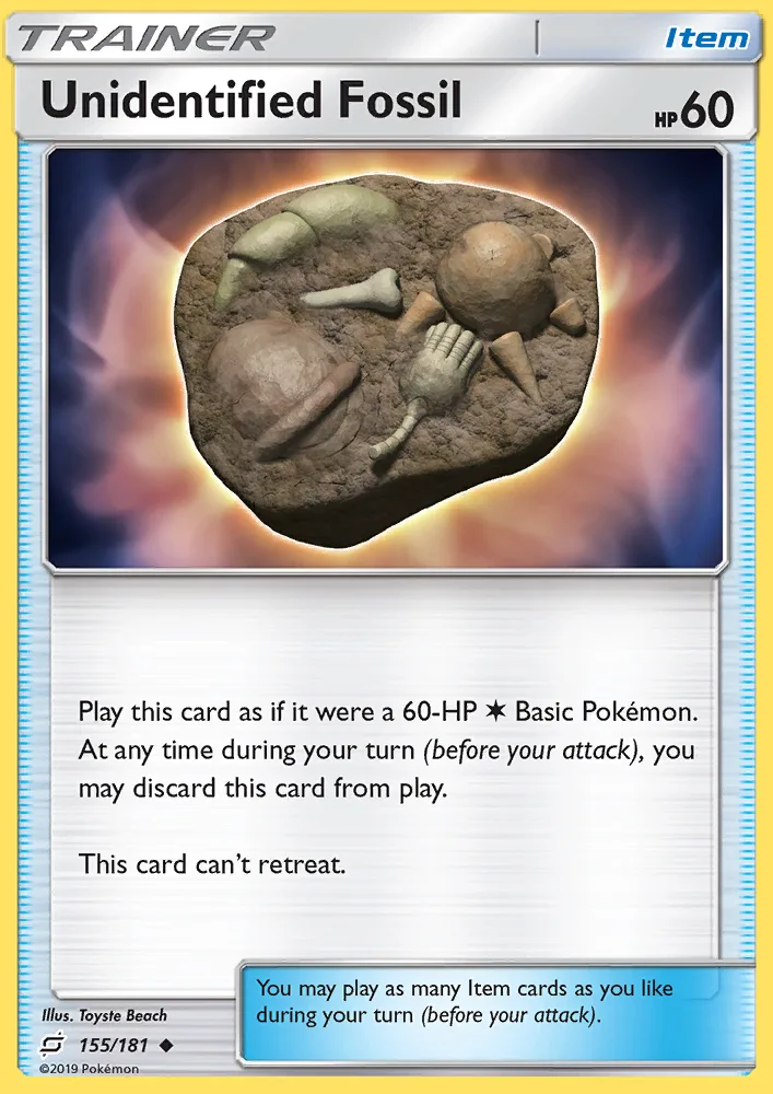 Unidentified Fossil · Team Up 155/181
