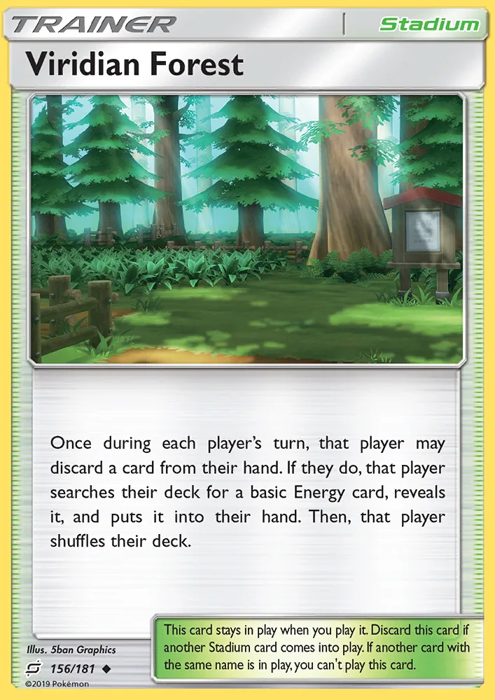 Viridian Forest · Team Up 156/181