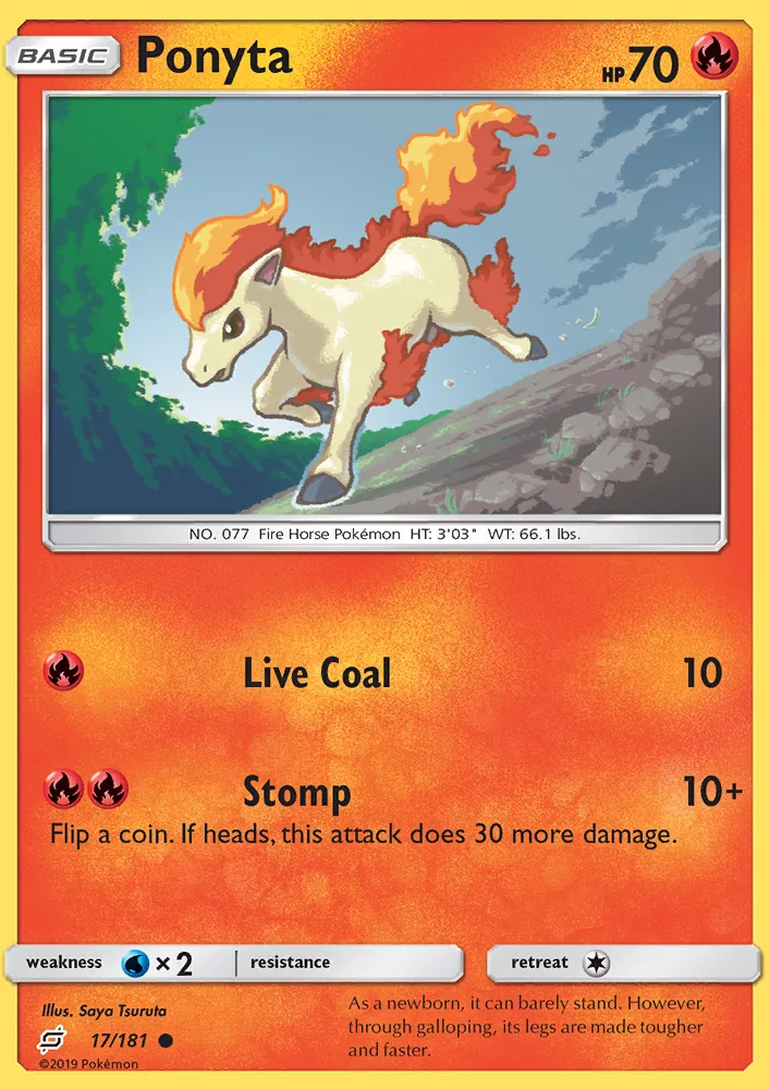 Ponyta · Team Up 17/181