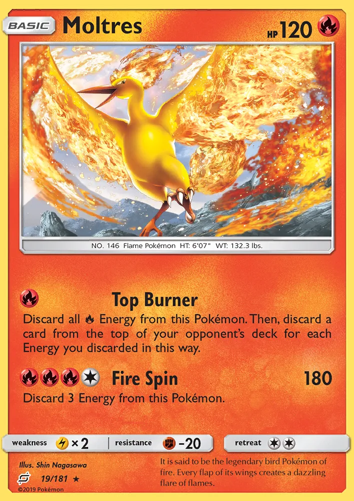Moltres · Team Up 19/181
