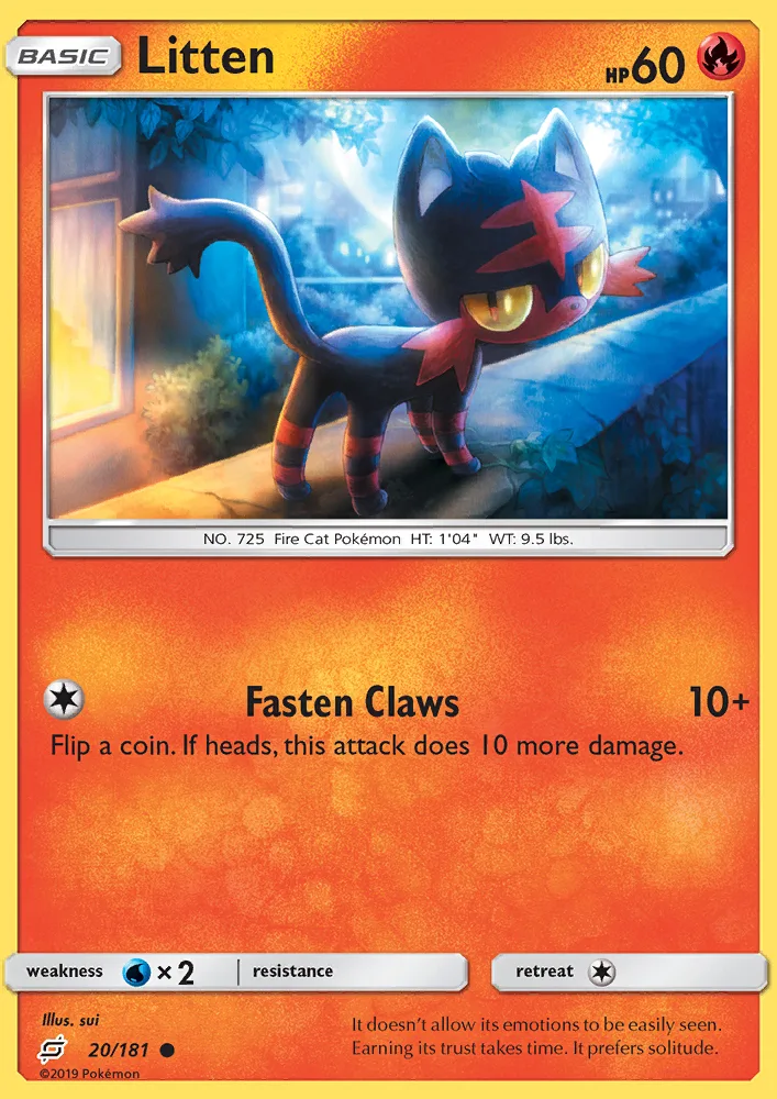 Litten · Team Up 20/181