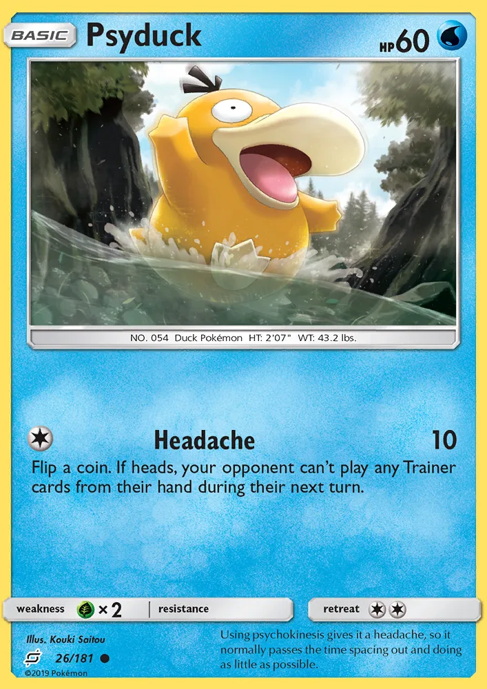 Psyduck · Team Up 26/181