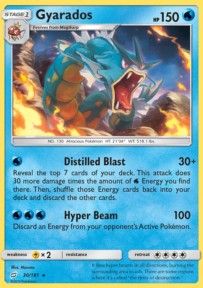 Gyarados · Team Up 30/181