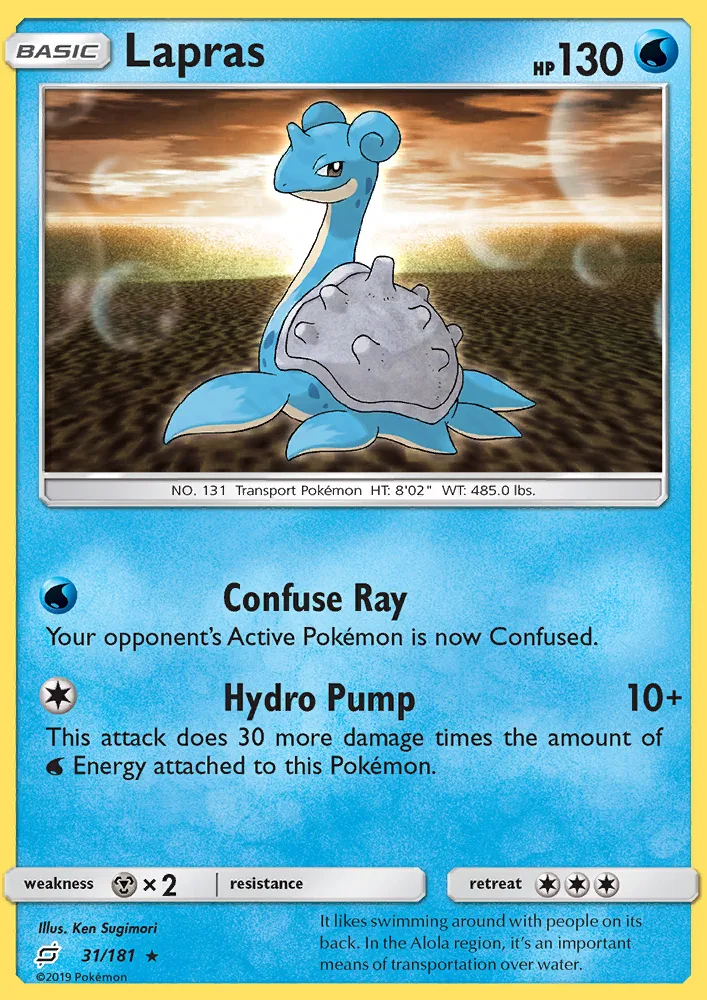 Lapras · Team Up 31/181