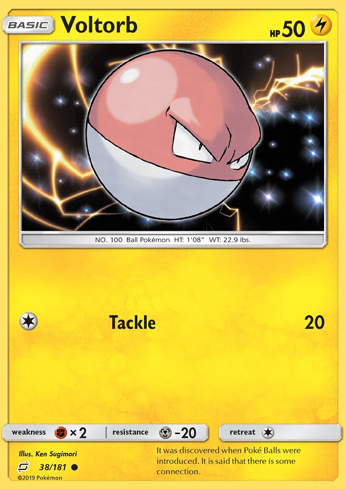 Voltorb · Team Up 38/181