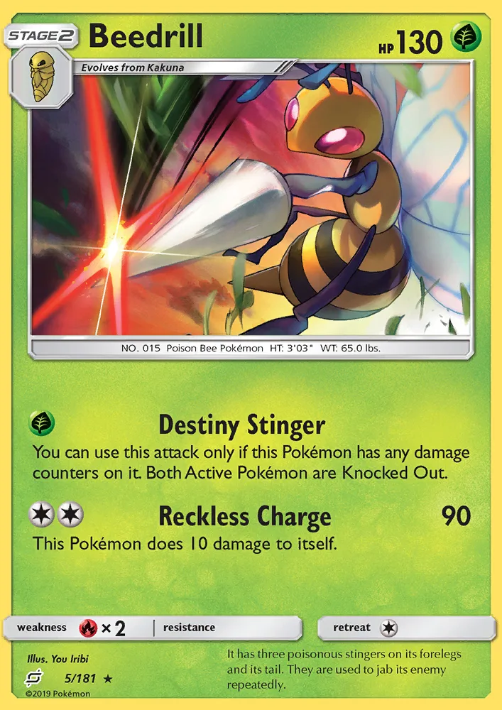 Beedrill · Team Up 5/181