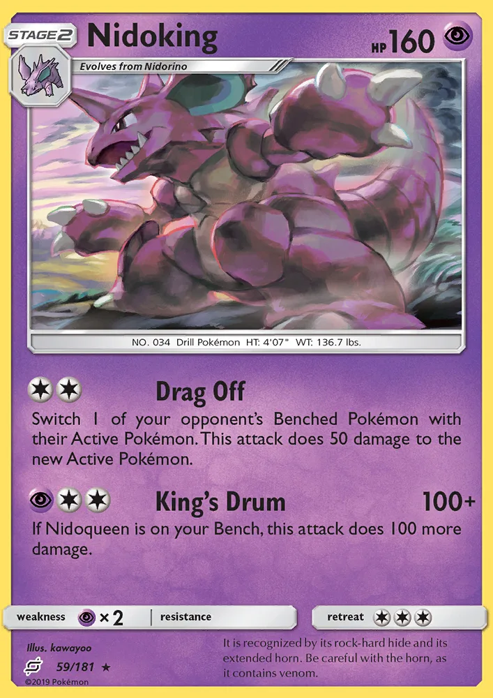 Nidoking · Team Up 59/181
