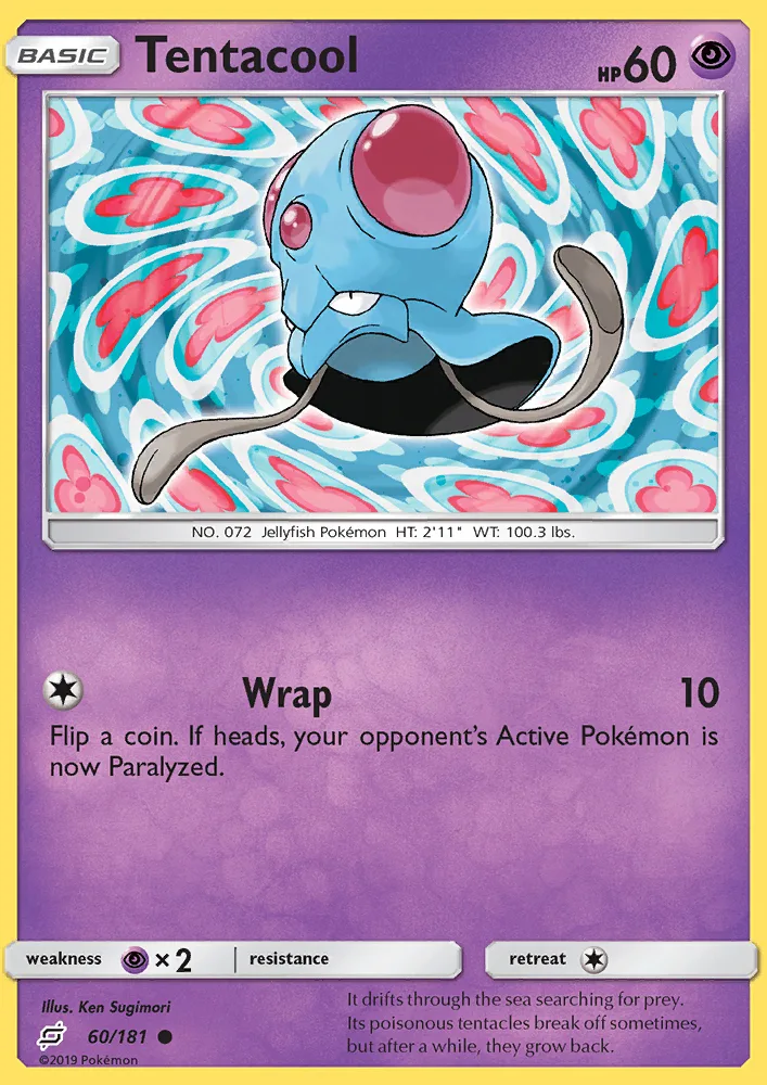 Tentacool · Team Up 60/181