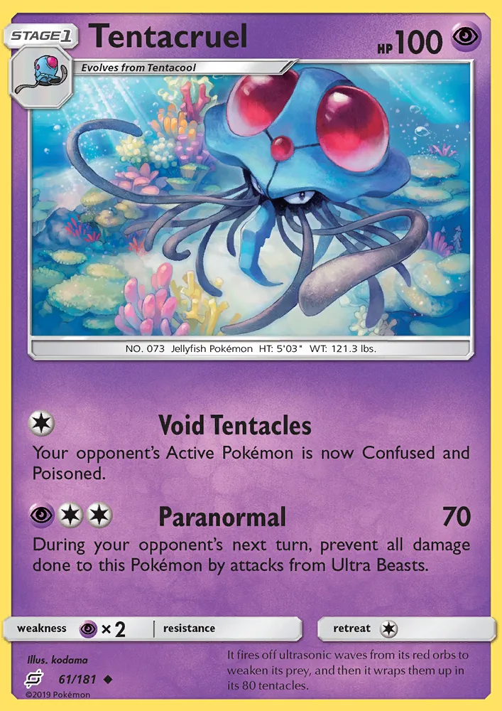 Tentacruel · Team Up 61/181