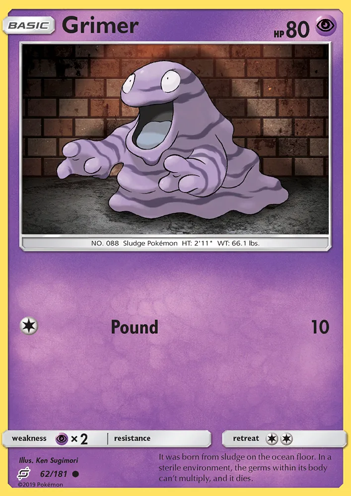 Grimer · Team Up 62/181