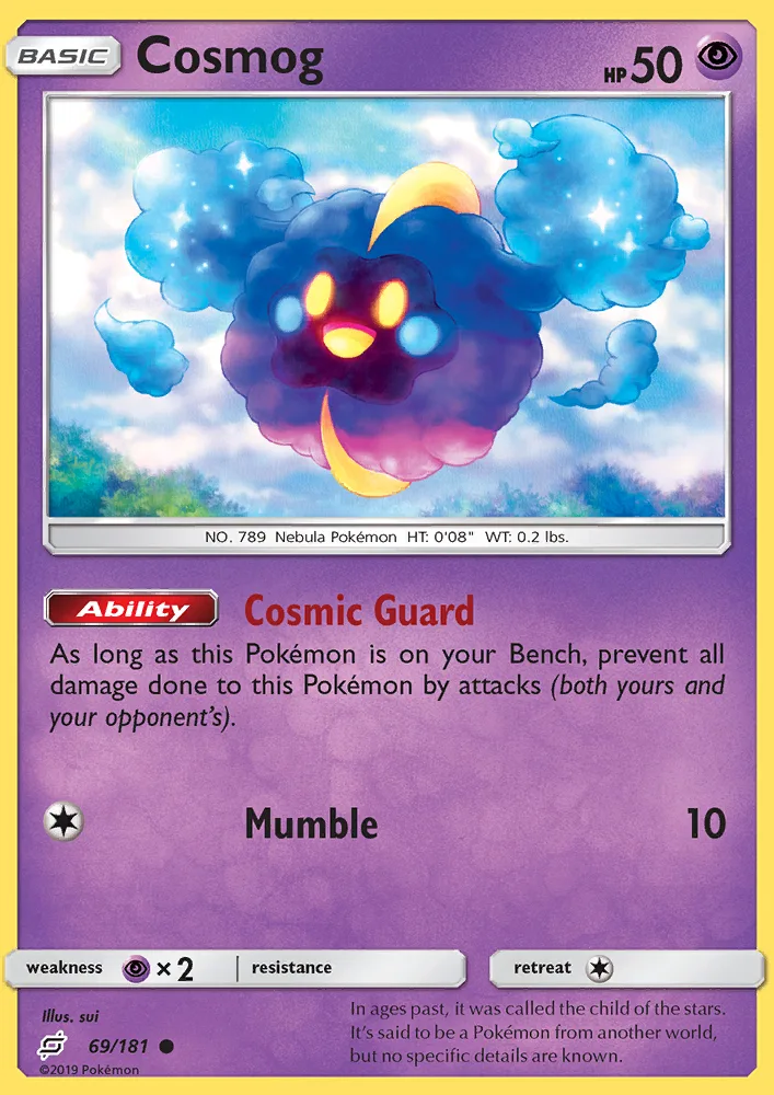 Cosmog · Team Up 69/181