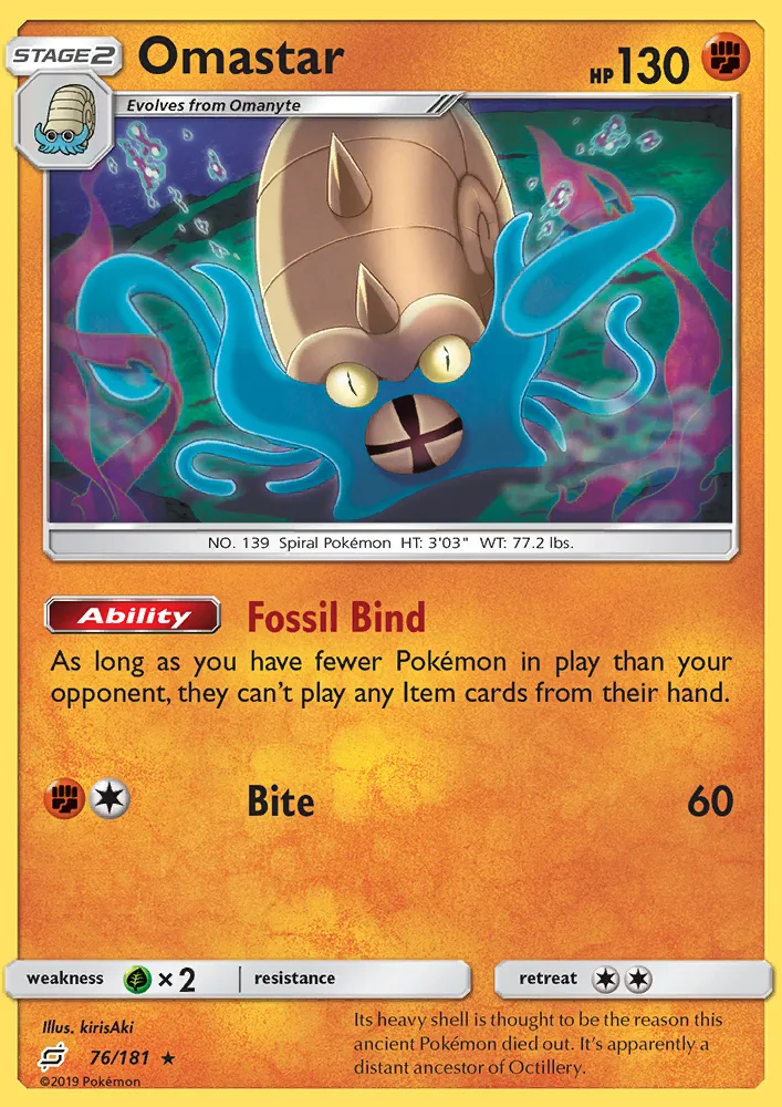 Omastar · Team Up 76/181