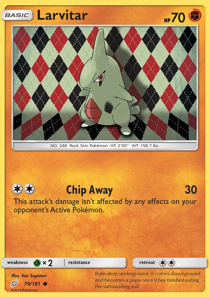 Larvitar · Team Up 79/181