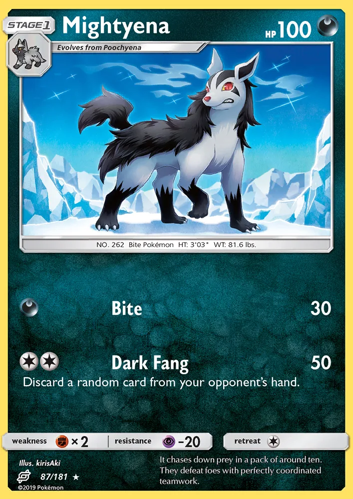 Mightyena · Team Up 87/181