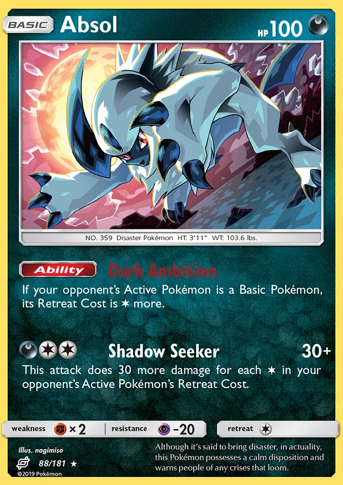 Absol · Team Up 88/181