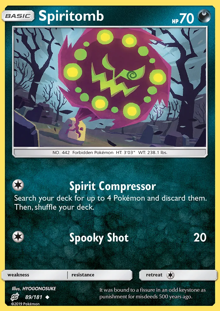 Spiritomb · Team Up 89/181
