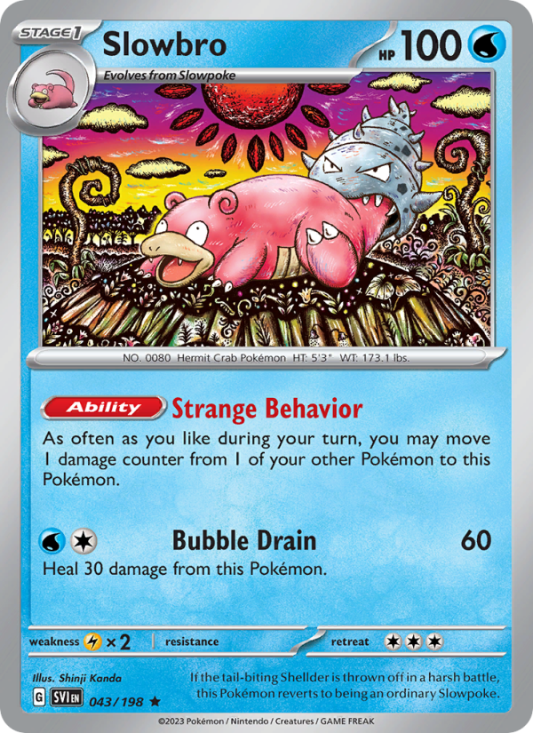 Slowbro · Scarlet & Violet 043/198