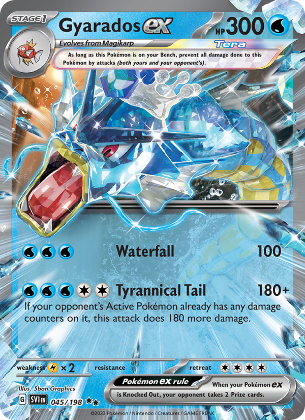 Gyarados ex · Scarlet & Violet 045/198