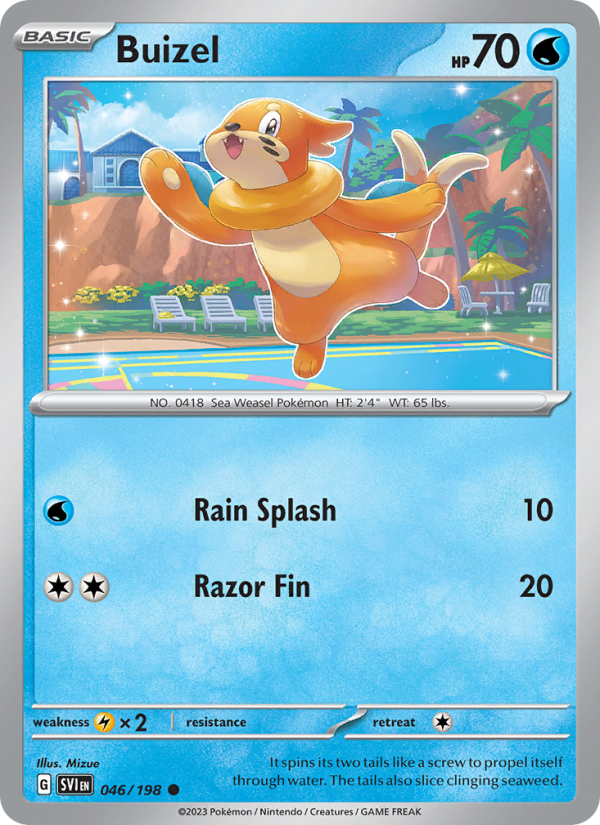 Buizel · Scarlet & Violet 046/198