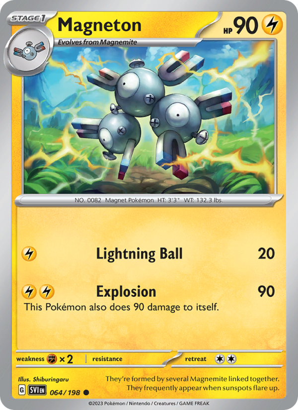 Magneton · Scarlet & Violet 064/198