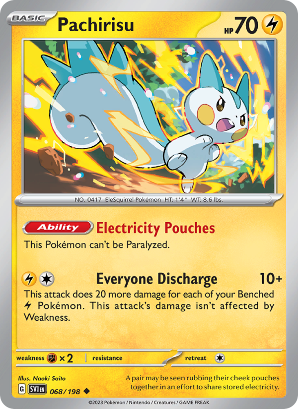 Pachirisu · Scarlet & Violet 068/198
