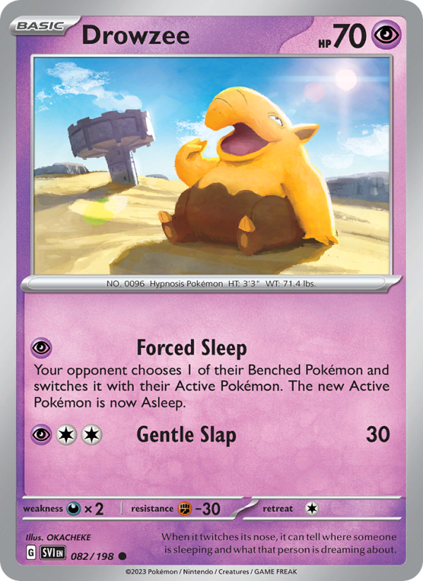 Drowzee · Scarlet & Violet 082/198