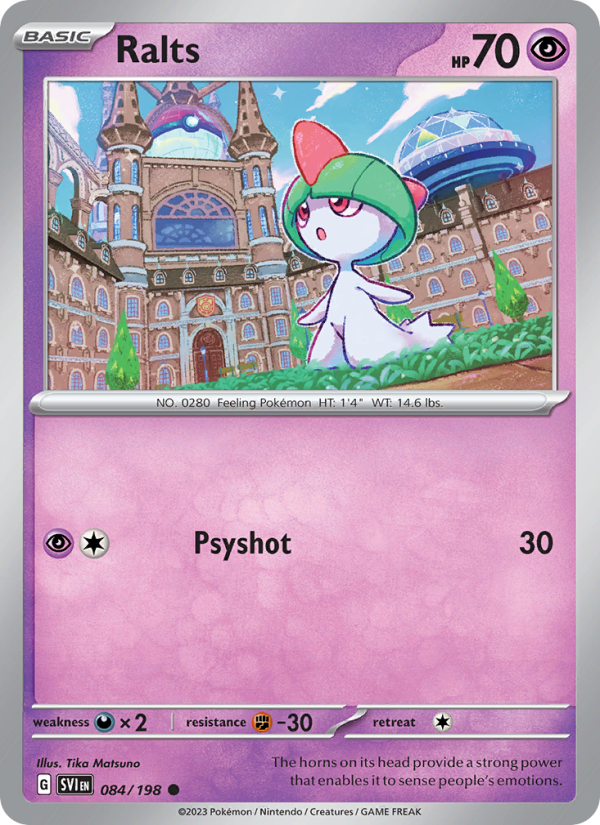 Ralts · Scarlet & Violet 084/198