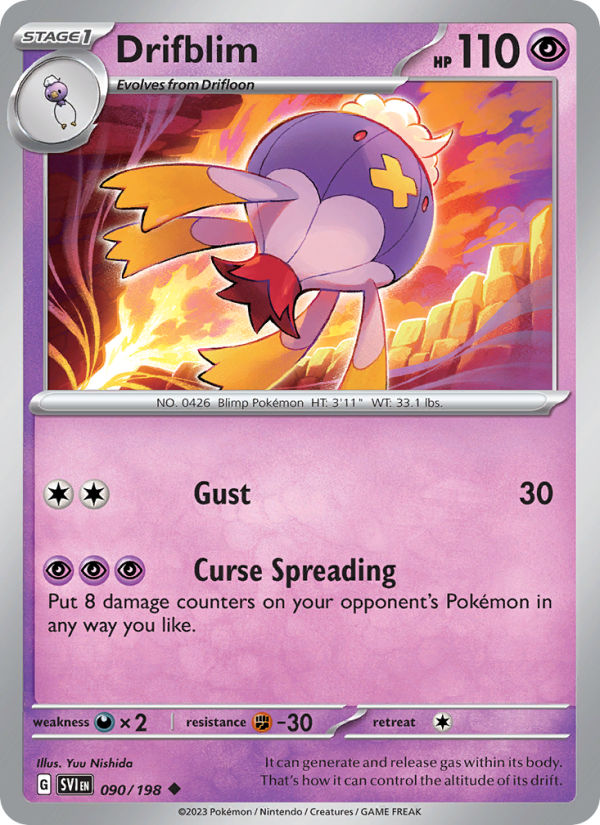Drifblim · Scarlet & Violet 090/198