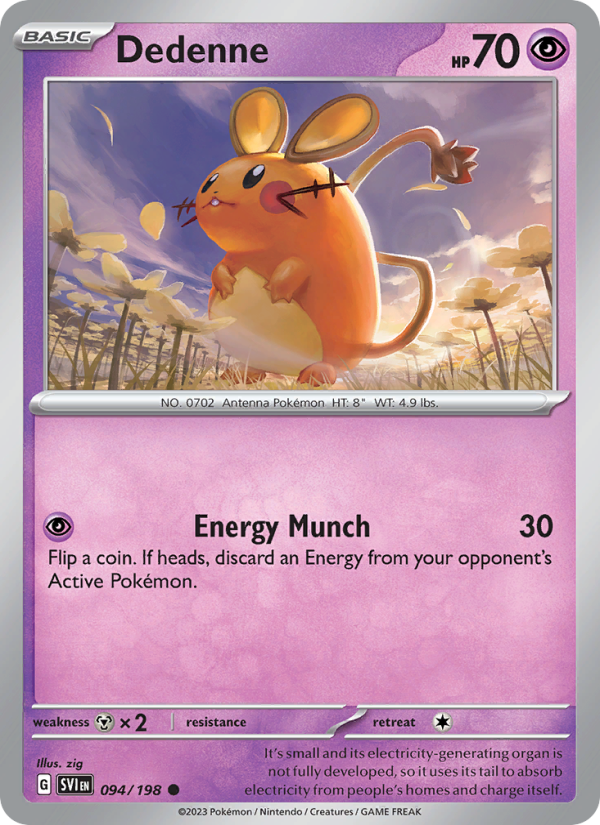 Dedenne · Scarlet & Violet 094/198